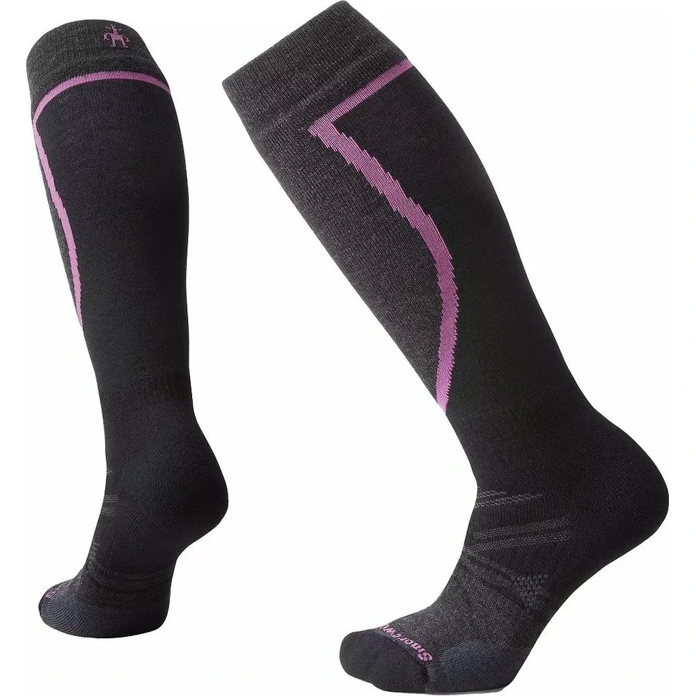 Smartwool Women's Ski Full Cushion Over The Calf Socks Merino Medium NWT